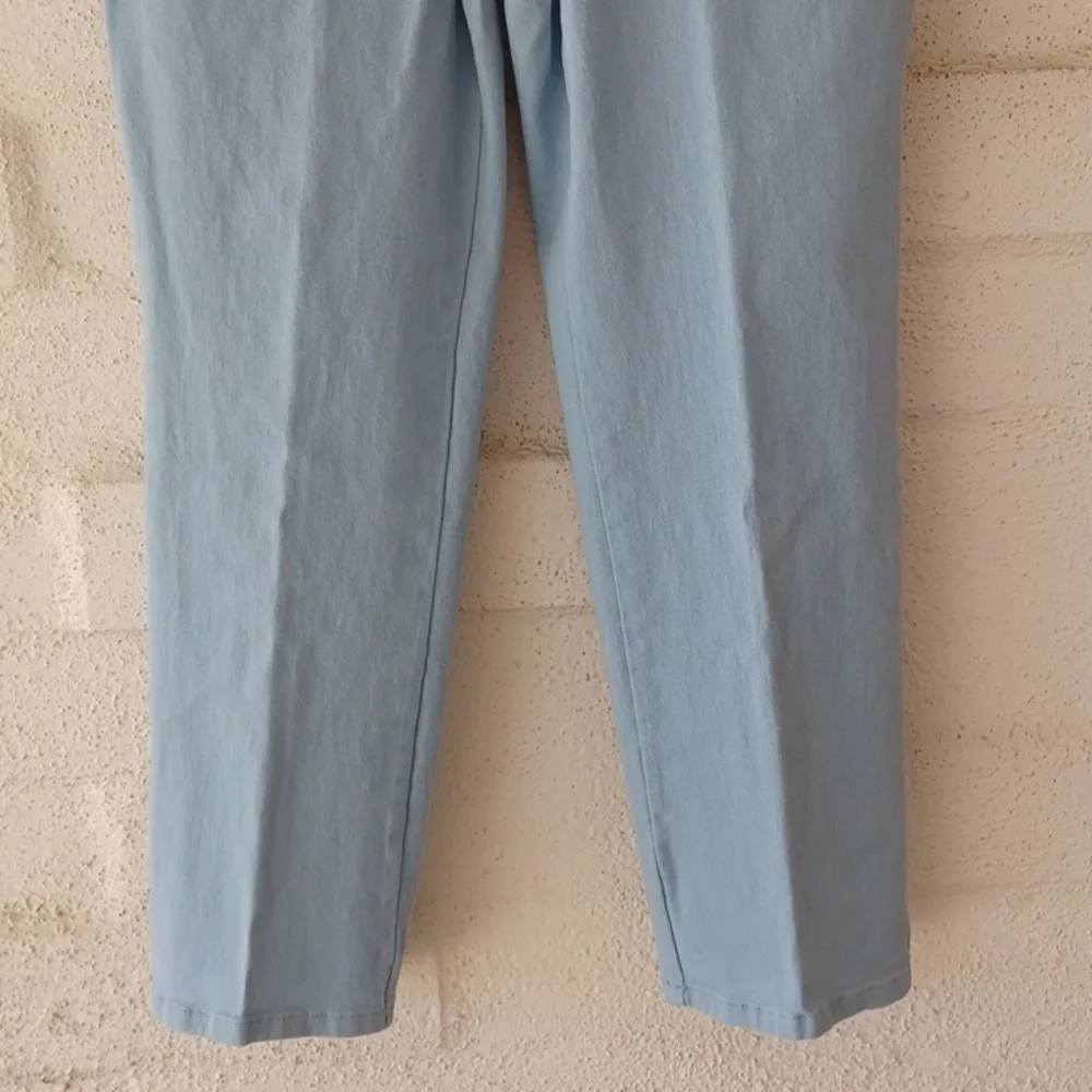 Gloria Vanderbilt Light Blue Amanda Straight Leg High Rise Jeans Petite